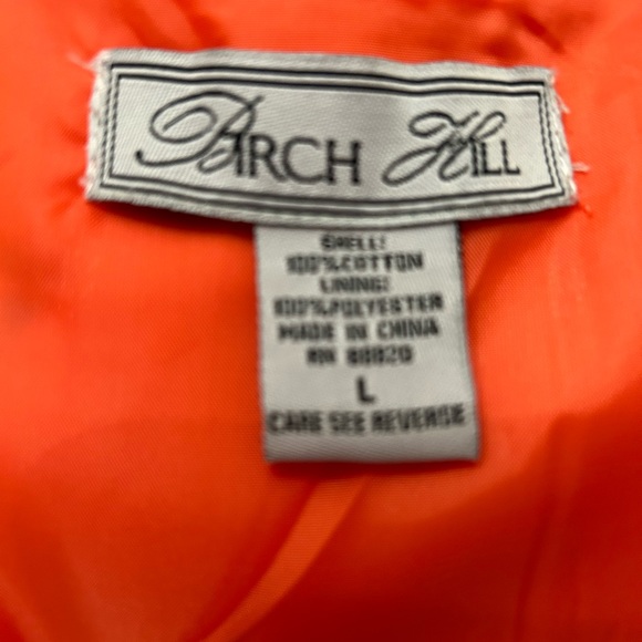 Birch Hill deep peach embroidered jacket - Picture 5 of 6
